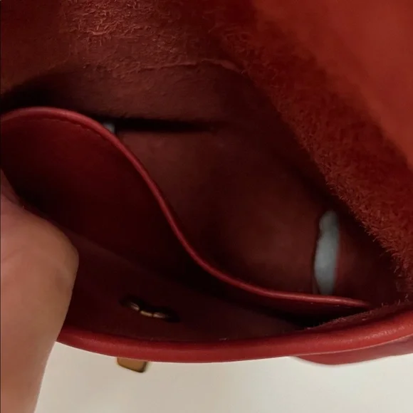 Vintage COACH Mini Everett Crossbody Leather Bag (RARE COLOR) - Picture 9 of 10